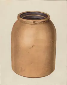 Two Quart Jar, 1935/1942. Creator: Clyde L. Cheney