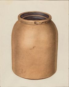 Two Quart Jar, 1935/1942. Creator: Clyde L. Cheney