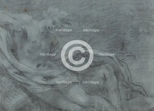 Two Reclining Figures [verso]. Creator: Unknown.