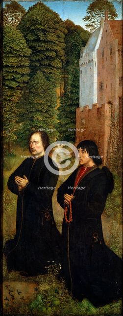 'Two Representatives of the Guild of Shoemakers', c1492-c1494. Artist: Master of Saint Crispin and Crispinian