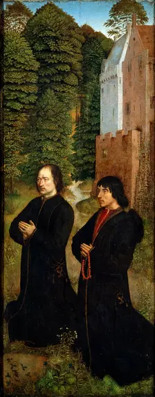 Two Representatives of the Guild of Shoemakers c1492-c1494. Artist: Master of Saint Crispin and Crispinian