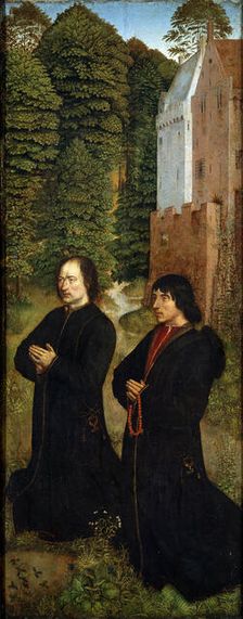 Two Representatives of the Guild of Shoemakers c1492-c1494. Artist: Master of Saint Crispin and Crispinian