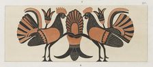 Two roosters, 1813 [-1824]. Creator: Unknown