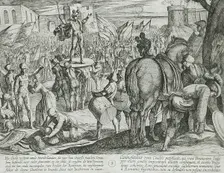 Two Roman Units Defeated, Publshed 1612. Creator: Antonio Tempesta
