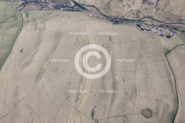 Two Romano-British enclosed settlement earthworks, Intake, Crosby Garrett Fell, Cumbria, 2014. Creator: Historic England Staff Photographer.
