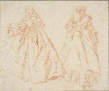 Two Standing Women, n.d. Creator: Nicolas Lancret