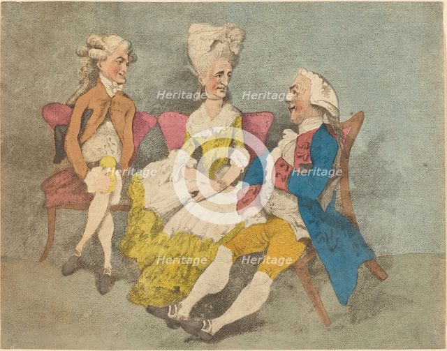Two Strings to Your Bow, 1800. Creator: Thomas Rowlandson.