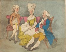 Two Strings to Your Bow, 1800. Creator: Thomas Rowlandson