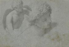 Two Studies Of A Youth, c1600-10. Creator: Cristofano Roncalli