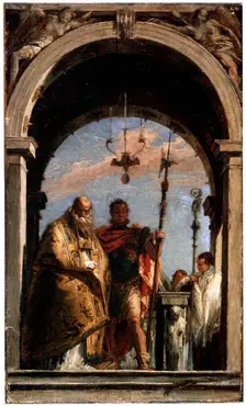 Two Saints 1740-1745. Artist: Giovanni Battista Tiepolo