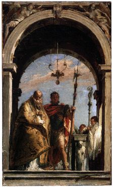 Two Saints 1740-1745. Artist: Giovanni Battista Tiepolo