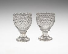 Two Salts, England, c. 1800. Creator: Unknown