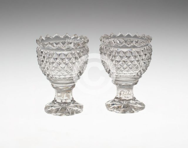 Two Salts, England, c. 1800. Creator: Unknown.