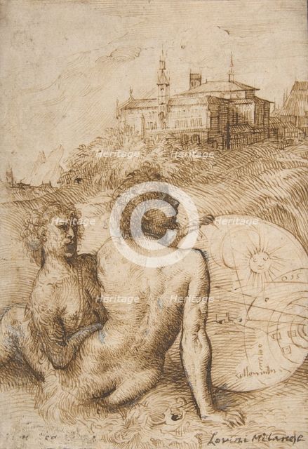 Two Satyrs in a Landscape, ca. 1505-10. Creator: Titian.