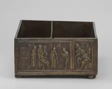 Two Scenes from the Life of Saint Simeon of Polirone: The Miracle of the Stag (vignette) and The Kin Creator: Bartolomeo Spani