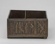 Two Scenes from the Life of Saint Simeon of Polirone: The Miracle of the Stag (vignette) and The Kin Creator: Bartolomeo Spani