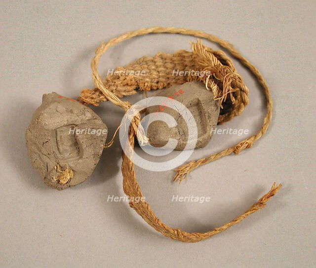 Two Seals, Coptic, 4th century. Creator: Unknown.