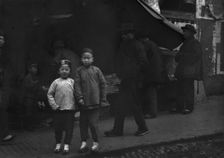 Two sheenies, Chinatown, San Francisco, between 1896 and 1906. Creator: Arnold Genthe