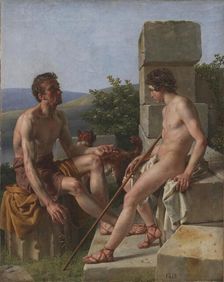 Two Sheperds, 1813. Creator: CW Eckersberg