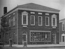 Two shops at Yorkship Village, New Jersey, 1925