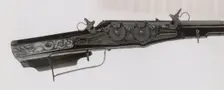 Two-Shot, Superimposed-Charge, Double Wheel-Lock Rifle and Spring Gun, Southern Germ..., 1594. Creator: Unknown