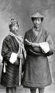 Two Sikkimese men, c1910