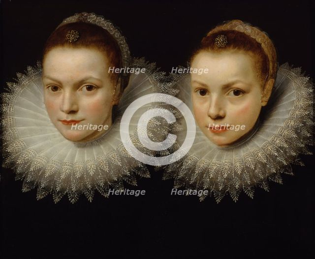 Two sisters , 1610-1615. Creator: Anonymous.