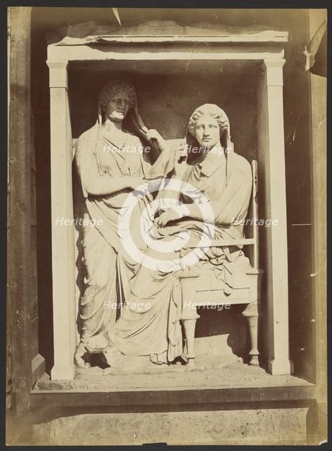 Two Sisters, 1860s. Creator: Petros Moraites.