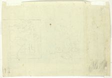 Two Sketches of a Park, n.d. Creator: Pierre Antoine Mongin