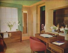 Two small rooms converted for use as bedroom and study 1933
