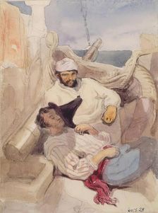 Two Spanish Sailors, 1834. Creator: William Allan
