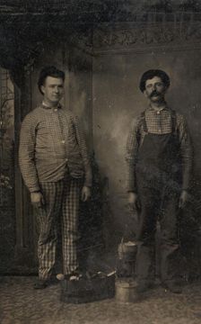 Two Tinsmiths, 1860s-70s. Creator: Unknown