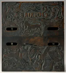 Two Title Pages for "Le Sourire" (Les deux titres du Sourire) [verso], in or after 1895. Creator: Paul Gauguin