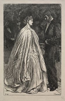 Two to One on the Major, 1866. Creator: George Louis Palmella Busson Du Maurier (British, 1834-1896)