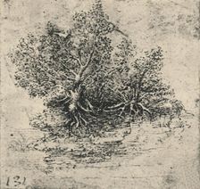 Two Trees on the Bank of a Stream c1480 (1945). Artist: Leonardo da Vinci