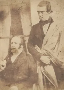 [Two Unidentified Men], 1843-47. Creators: David Octavius Hill, Robert Adamson, Hill & Adamson