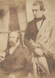 [Two Unidentified Men], 1843-47. Creators: David Octavius Hill, Robert Adamson, Hill & Adamson