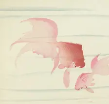 Two Veiltails. Creator: Ohara, Koson (1877-1945)