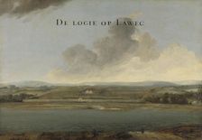 Two Views of Dutch East India Company Trading Posts: Lawec in Cambodia and Banda in the Southern Mol Creator: Johannes Vinckboons
