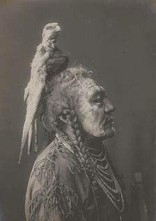 Two Whistles [A]-Apsaroke, c1908. Creator: Edward Sheriff Curtis