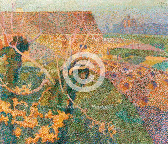 Two Willows (November Sun), 1889.