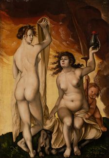Two Witches, 1523. Creator: Hans Baldung