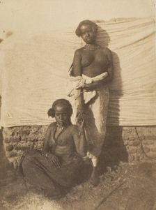 [Two Women], 1852. Creator: Ernest Benecke