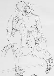 Two women, 1953. Creator: Shirley Markham