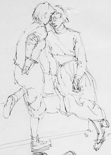 Two women, 1953. Creator: Shirley Markham