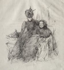 Two Women. Creator: James McNeill Whistler (American, 1834-1903)