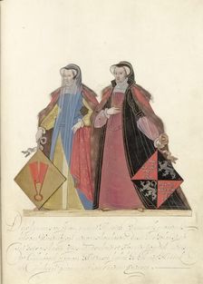 Two women from Culemborg, c.1600-c.1625. Creator: Nicolaes de Kemp