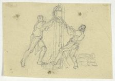Two Workmen, n.d. Creator: William Henry Pyne