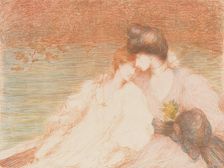 Two Young Women in a Boat (Deux jeunes femmes dans une barque)