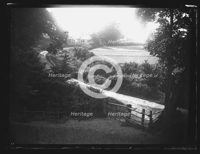 Ty Mawr Road, Rumney, Cardiff, c1890-1910. Creator: William Booth.